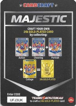 2024 AFL TeamCoach - Card Craft Majestic 2 #CCM-18 Marcus Bontempelli Back